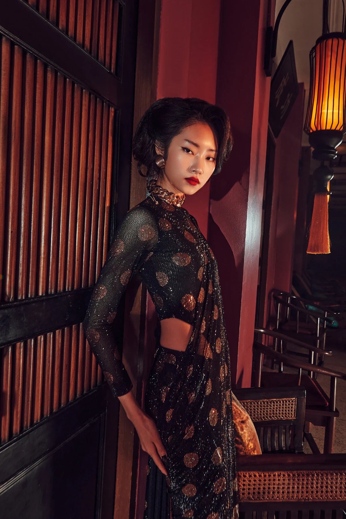 Dottie Saree Set