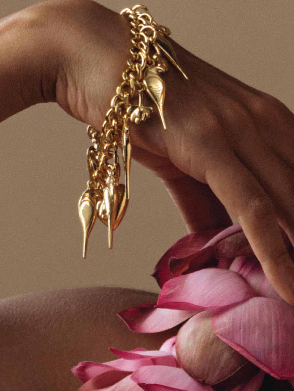 Gold Parrot Bracelet