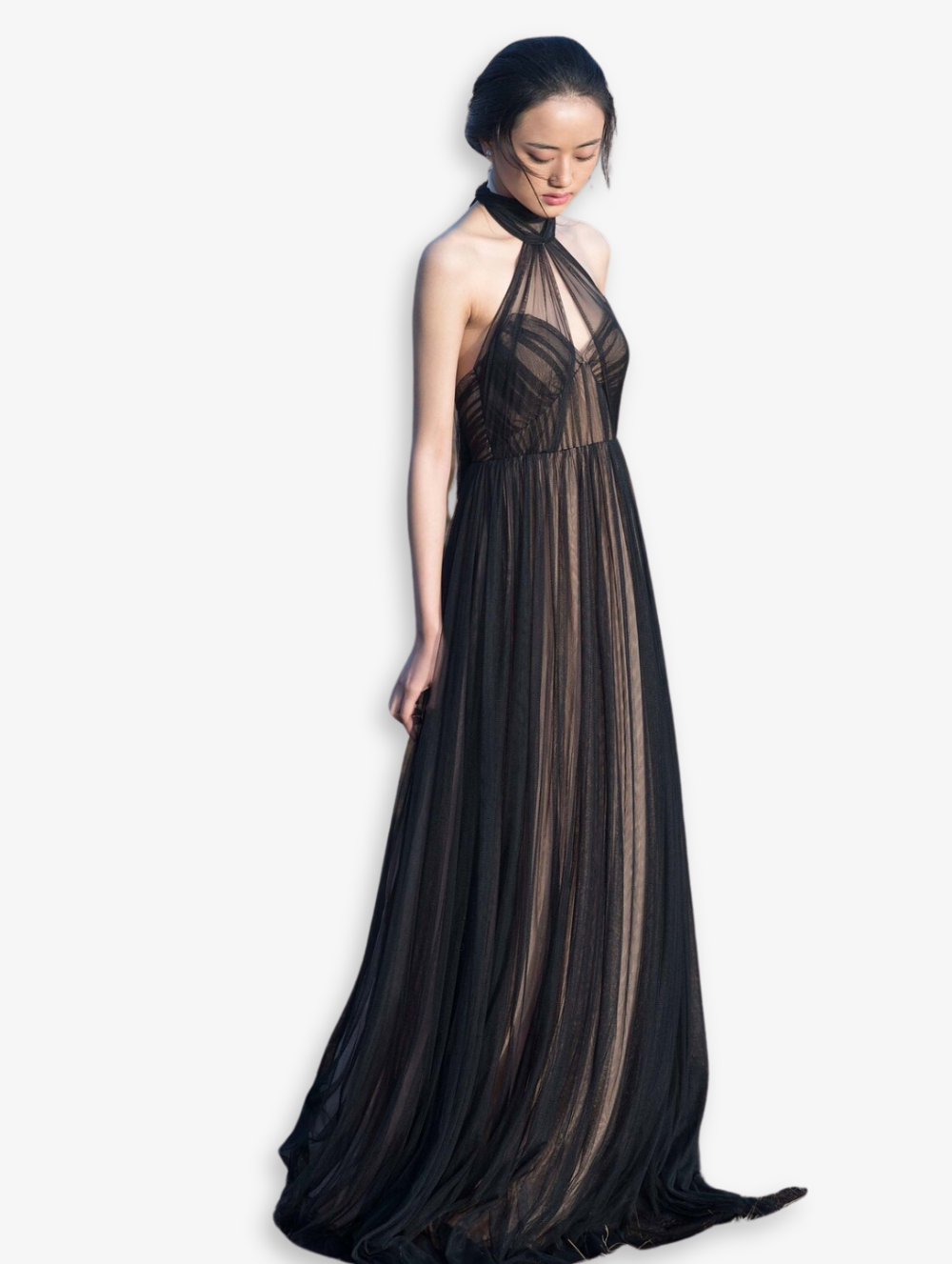 Nora Halter Neck Gown
