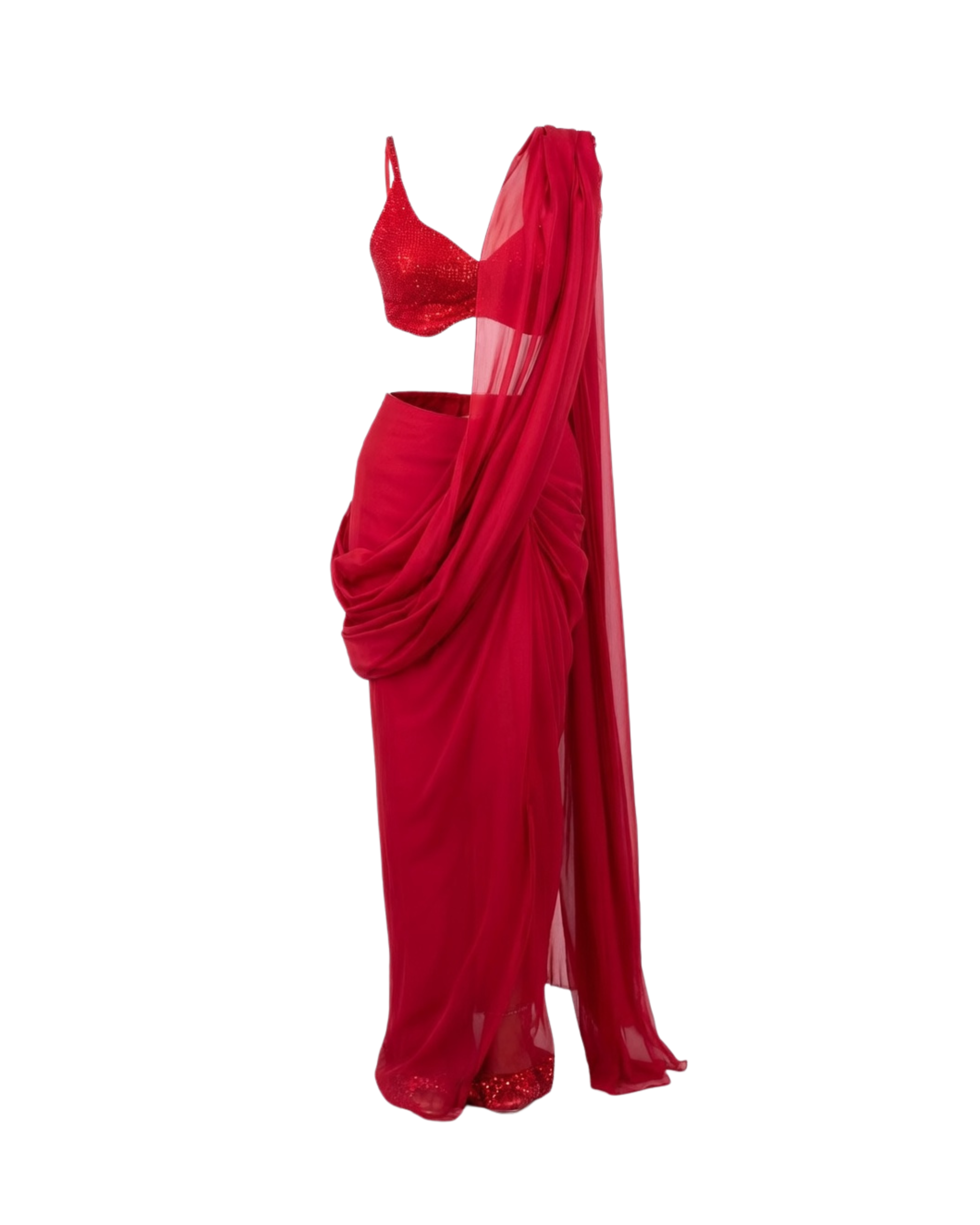 Jaimie in Burgundy Red