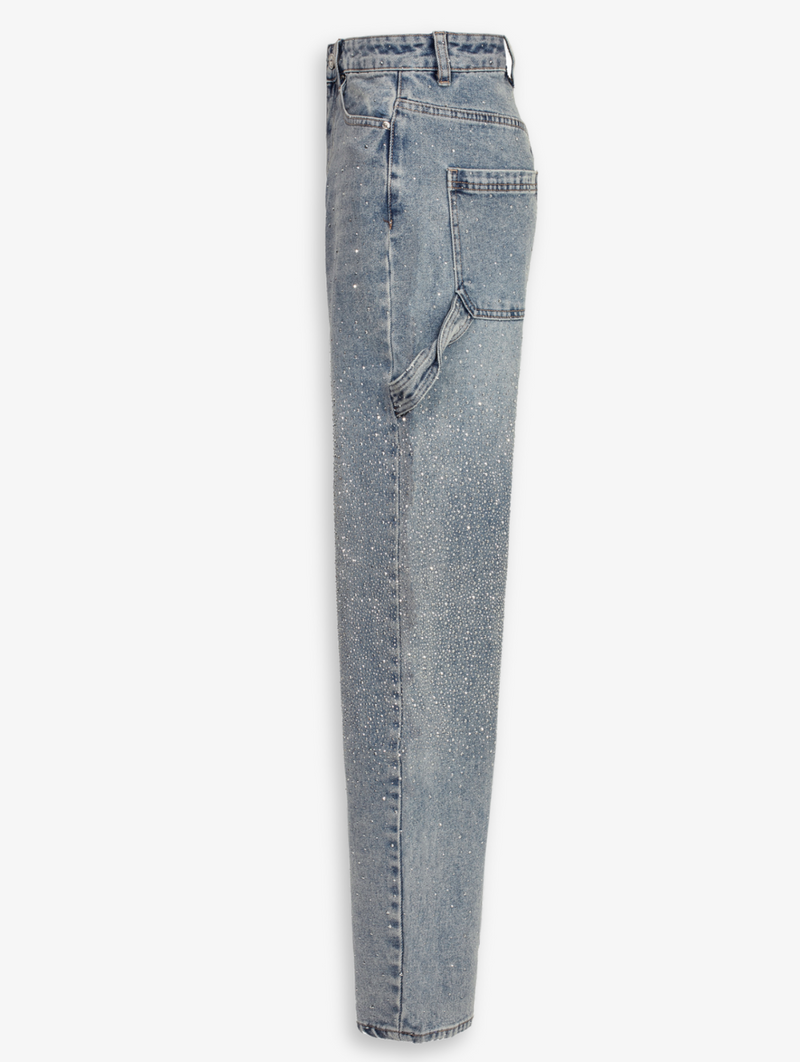 Embellished Denim Jeans