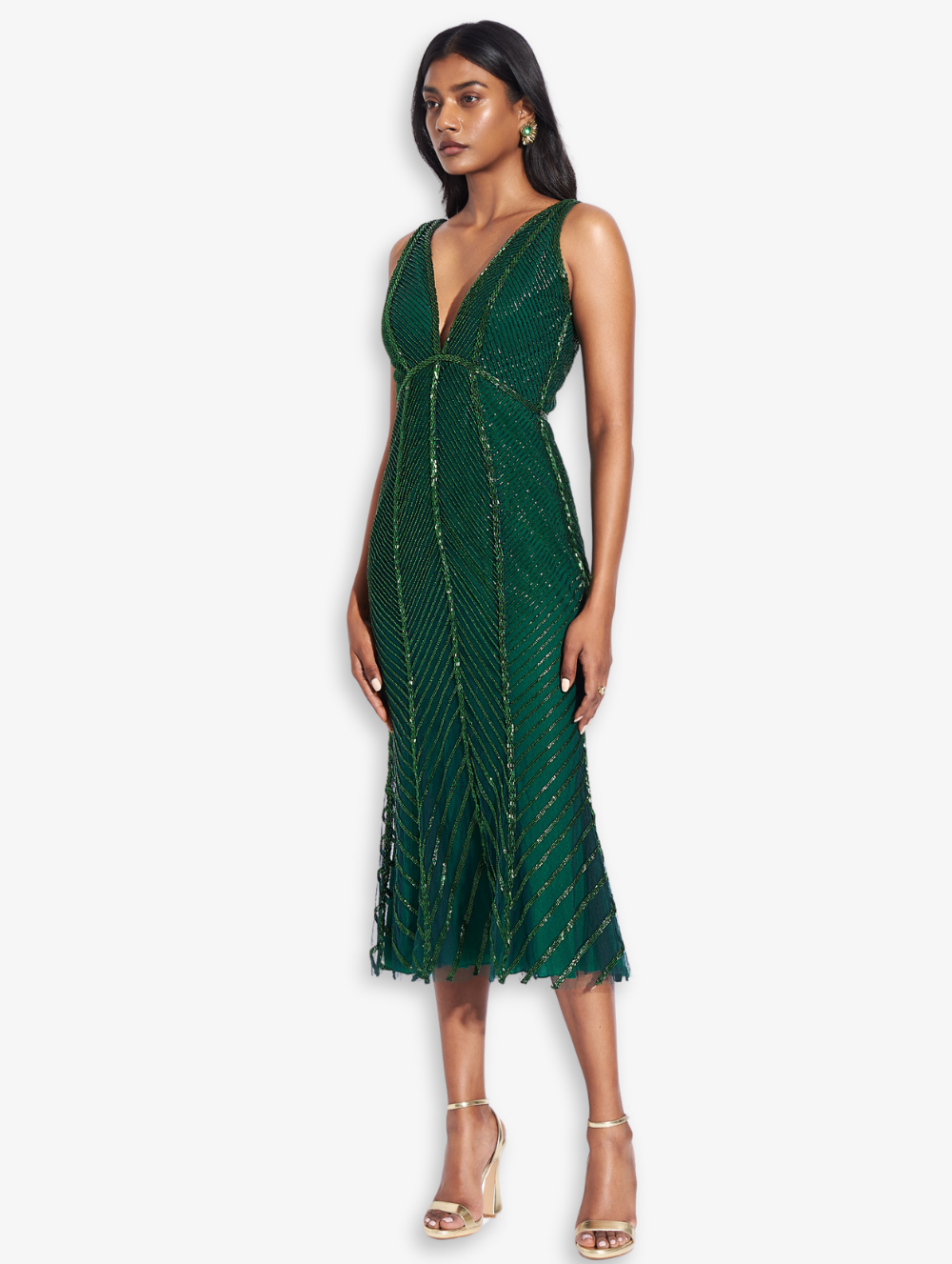Zephyretta Midi-Length Dress
