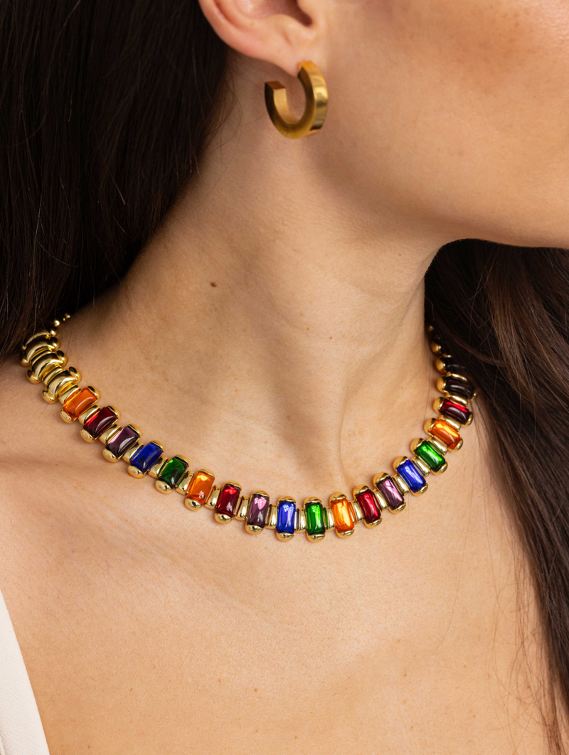 Chunky Rainbow Necklace