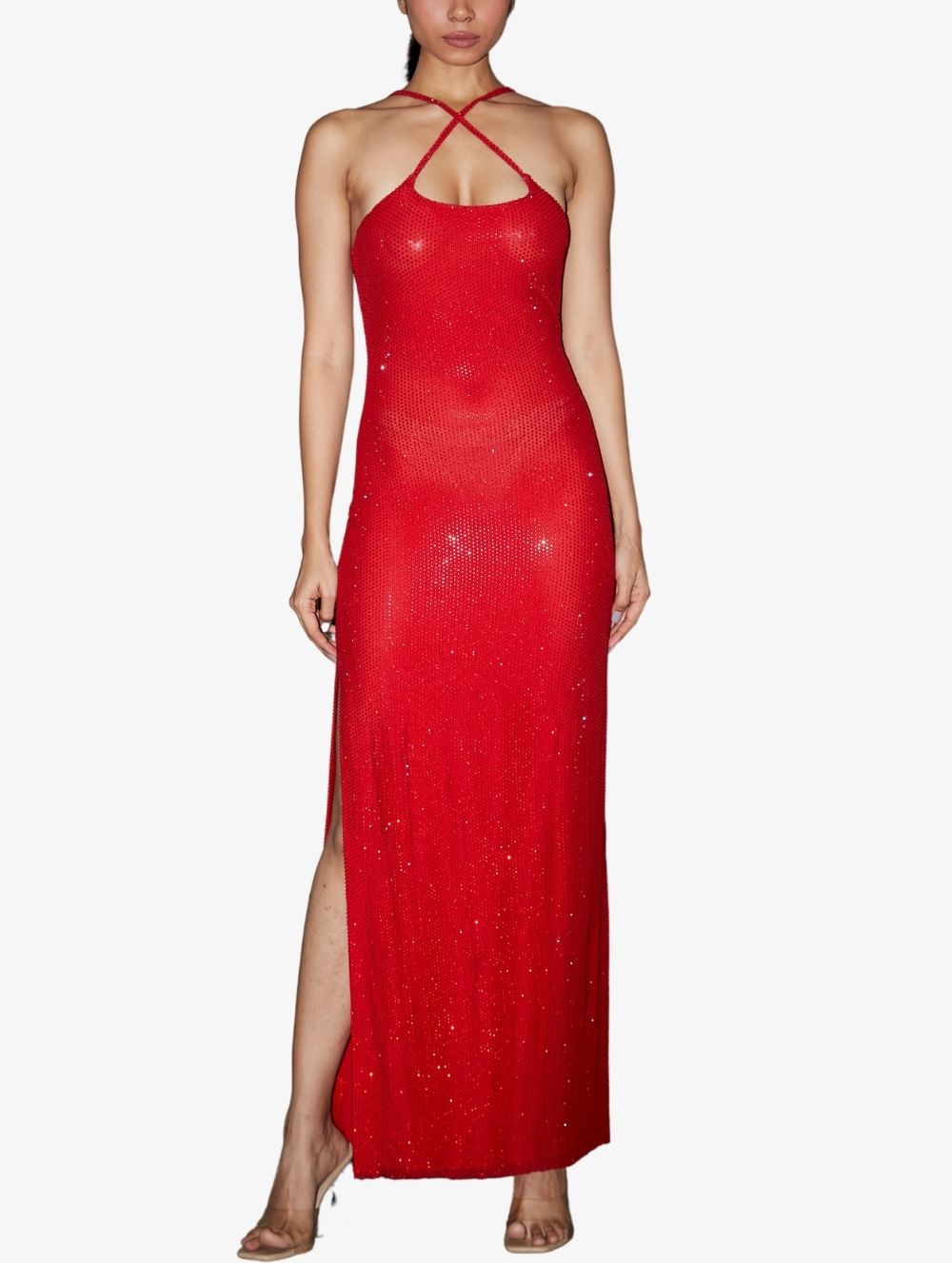 Abigail Red Cocktail Dress