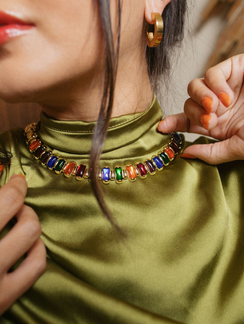 Chunky Rainbow Necklace