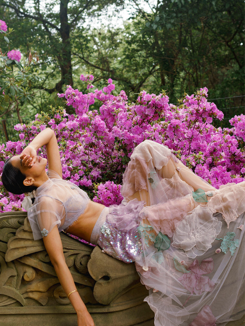 Sheer Milky Sunset Bralette