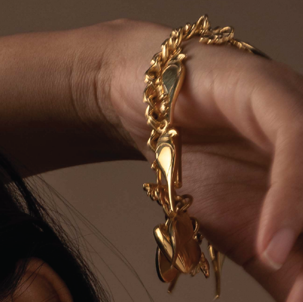 sweet parrots and mogra bracelet2