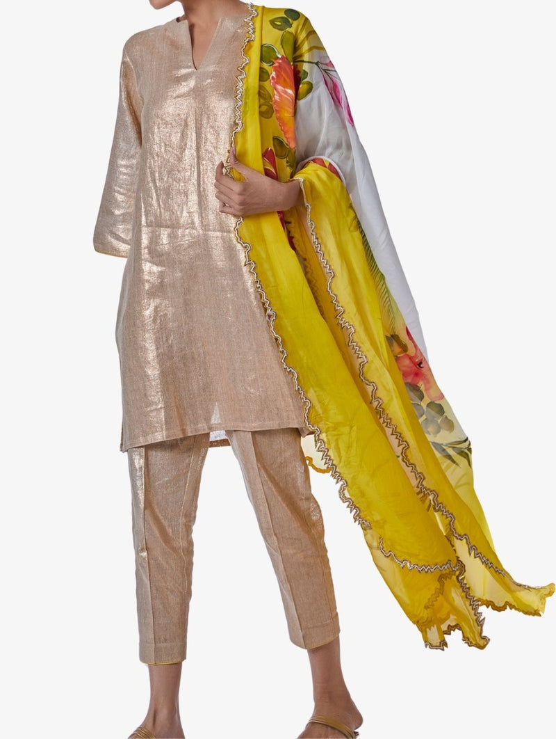 Gold Kurta Set