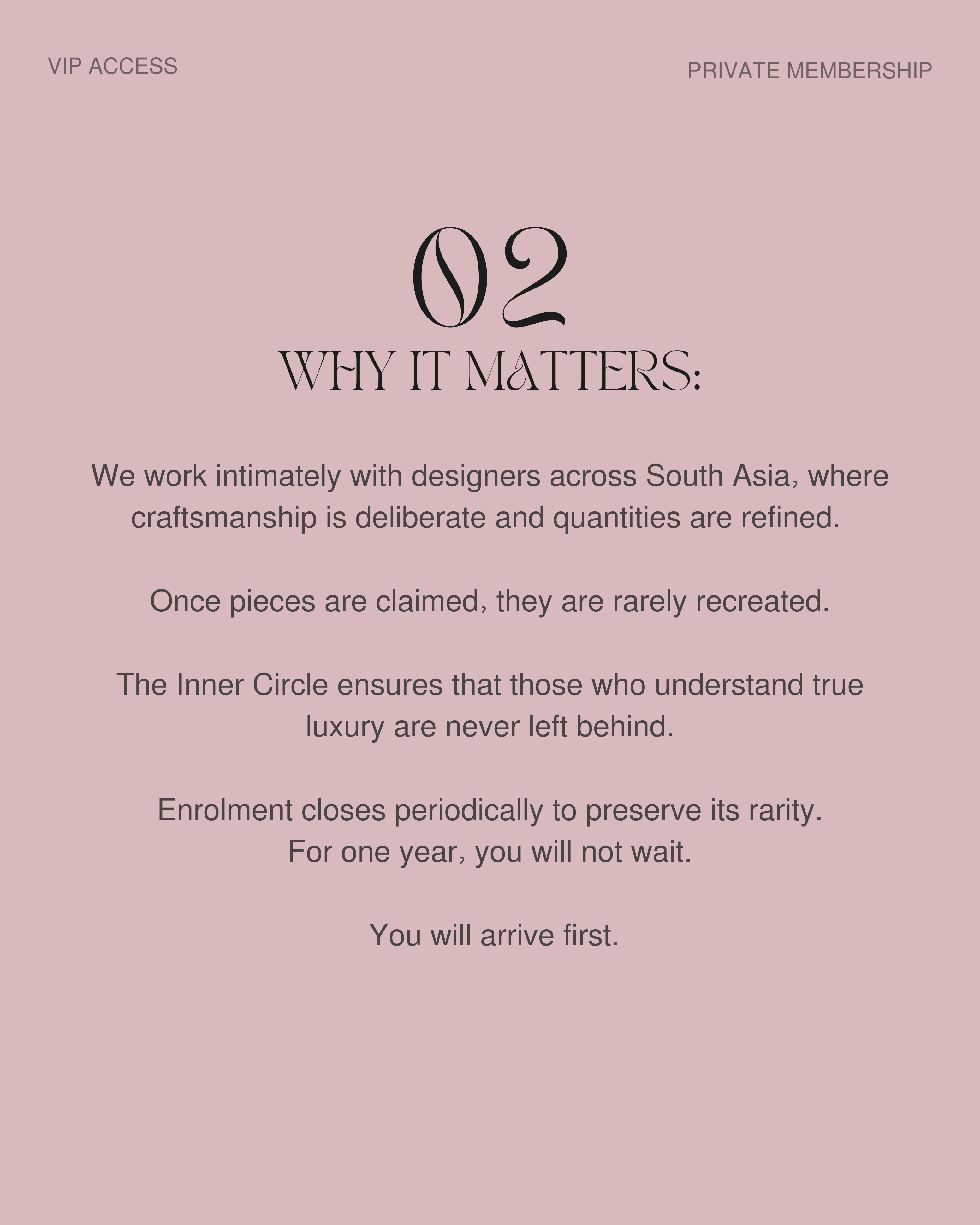 Amrika- Inner Circle Access