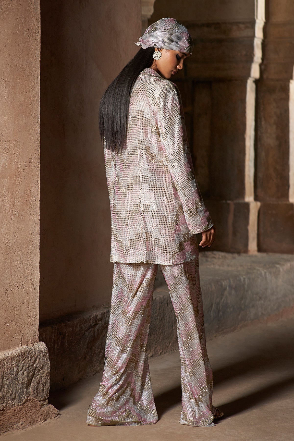 Farhana Blazer and Pants Set