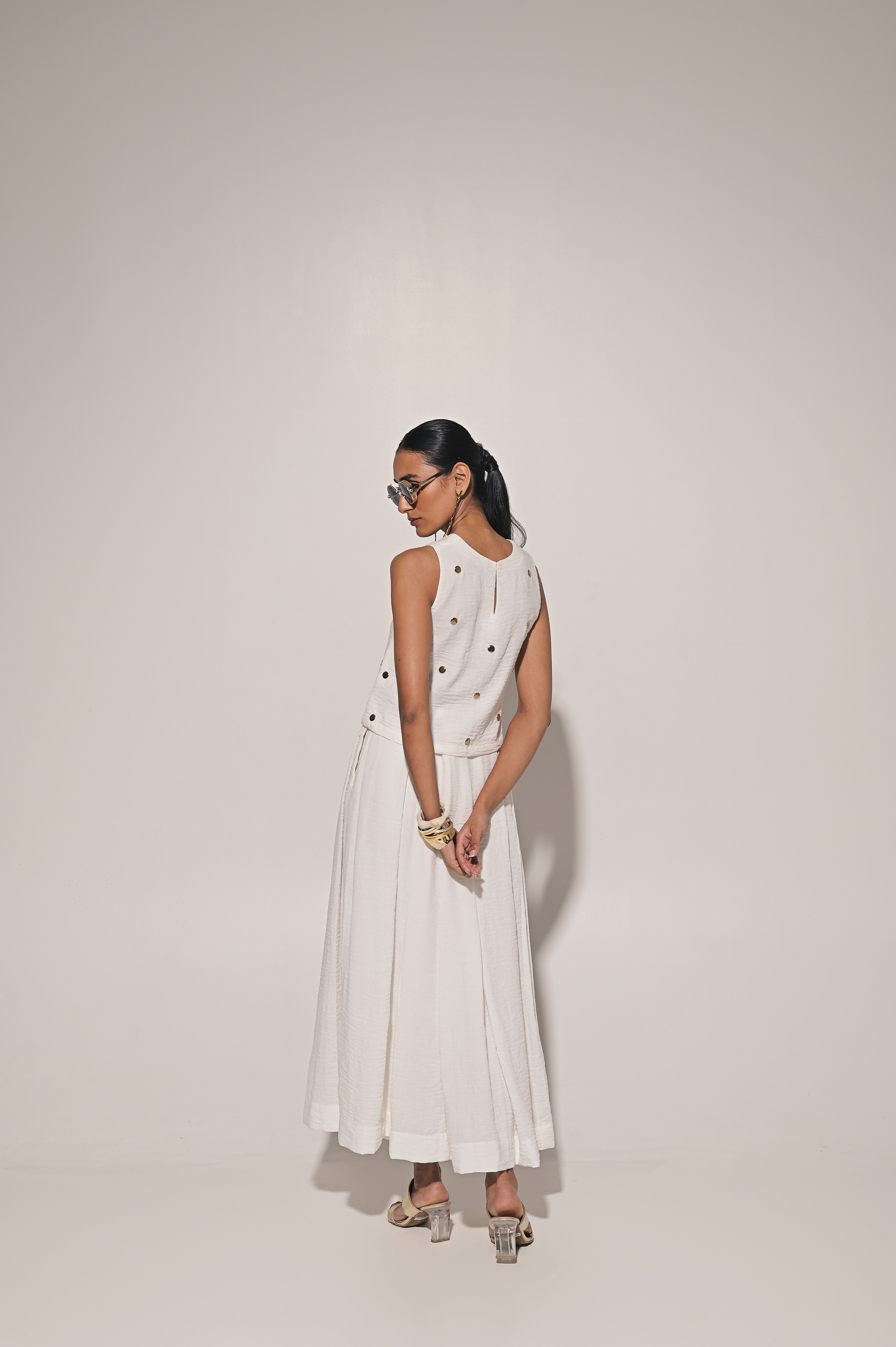 Hikari top with elan skirt