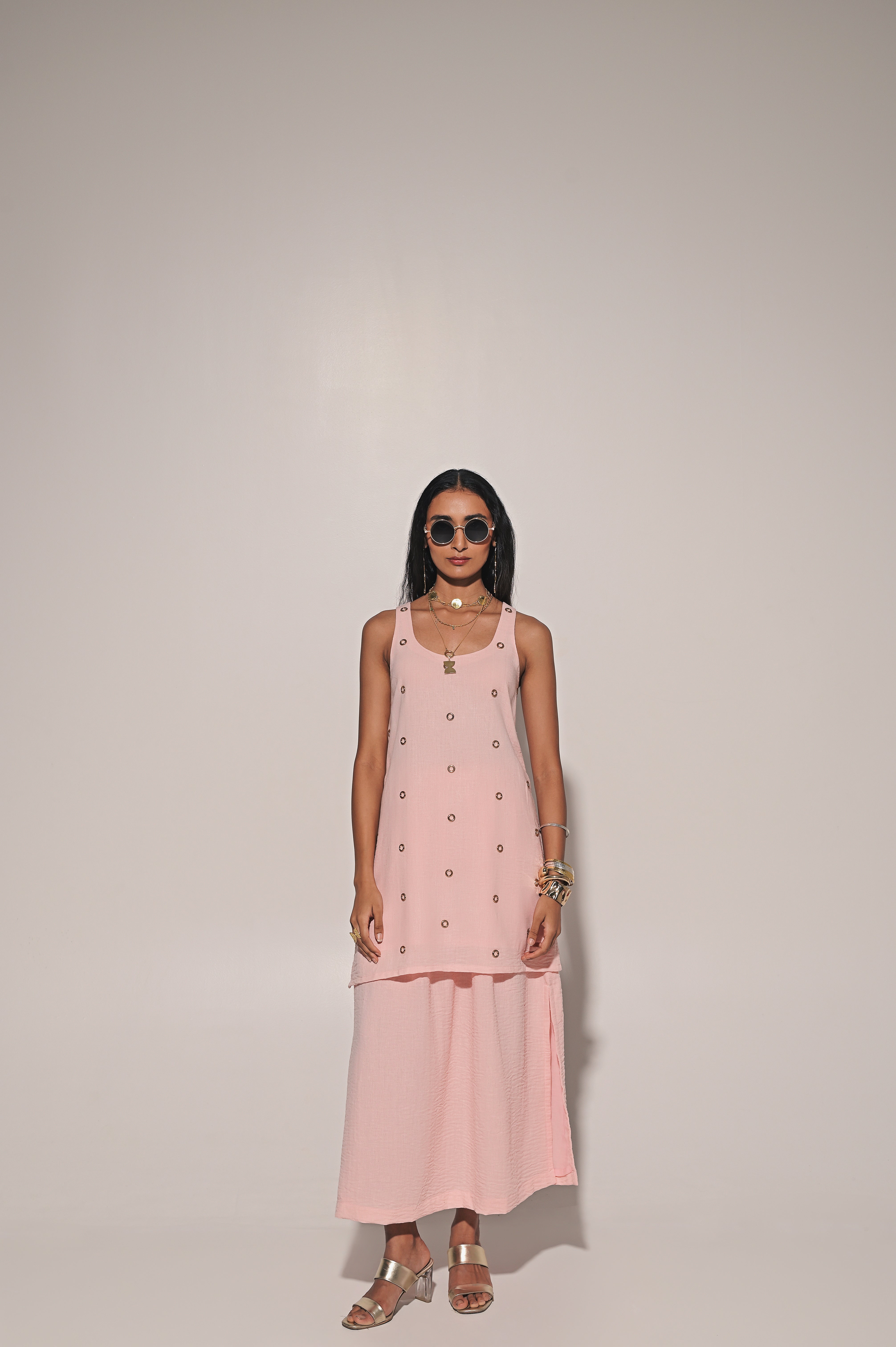 Sakura skirt and blouse