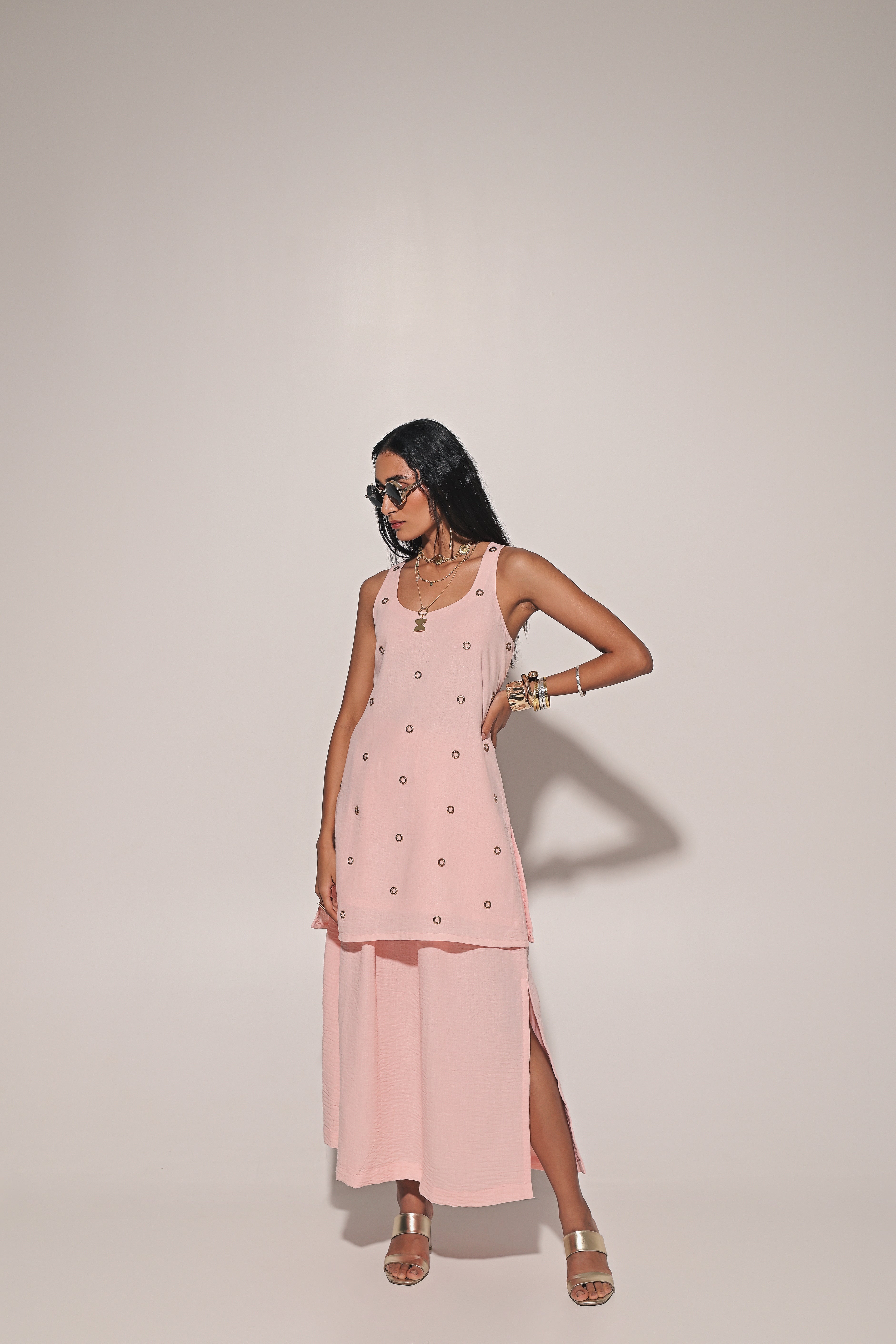 Sakura skirt and blouse