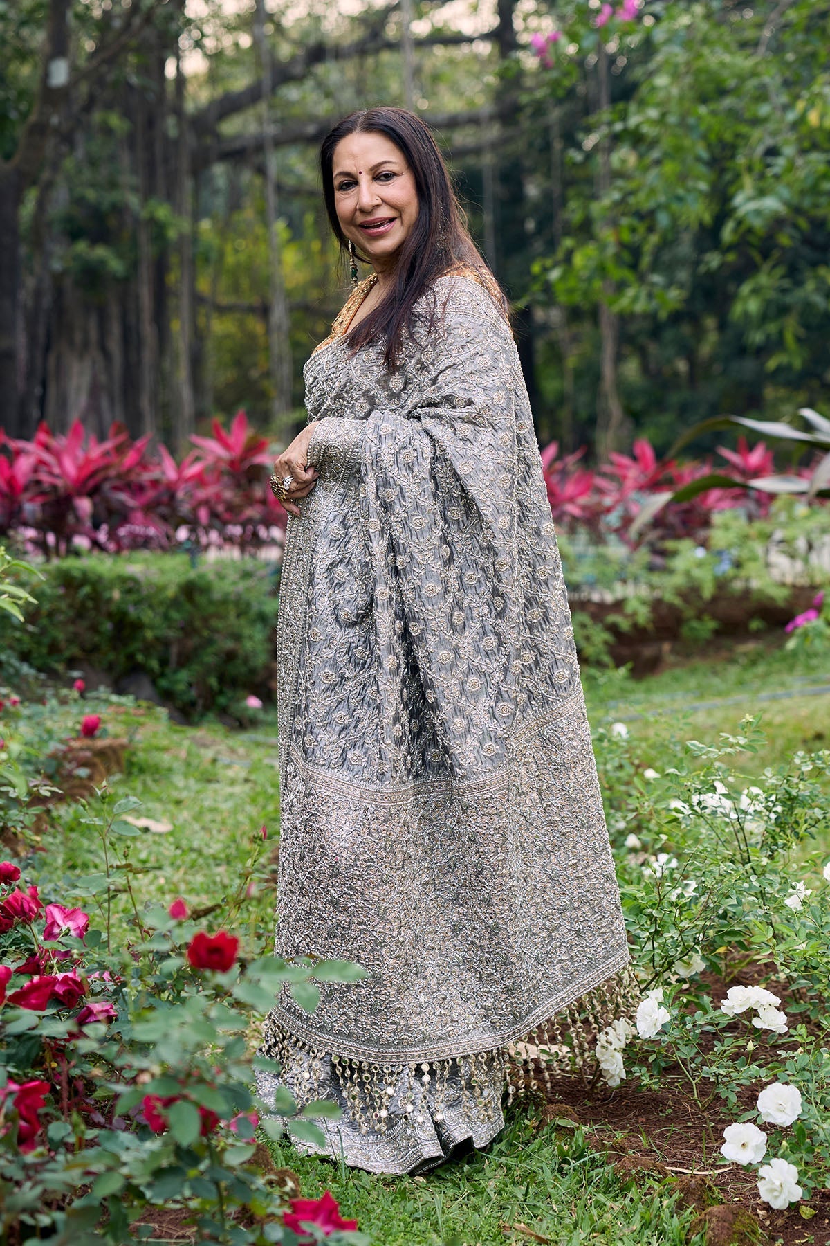 Chandi Rang Heritage Saree Set