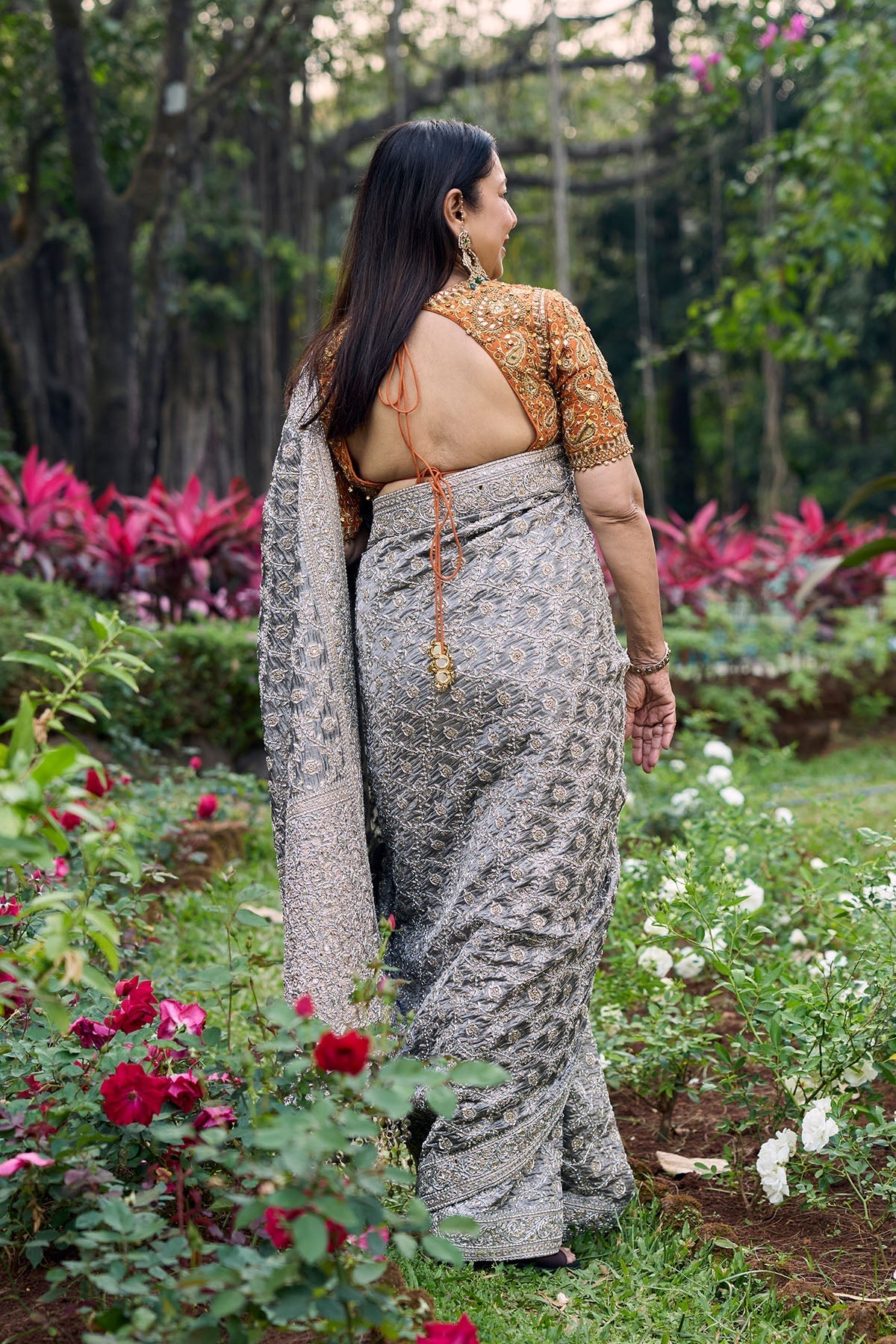 Chandi Rang Heritage Saree Set