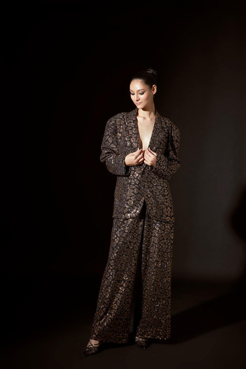 Boxy Chic Jacket Pant Set