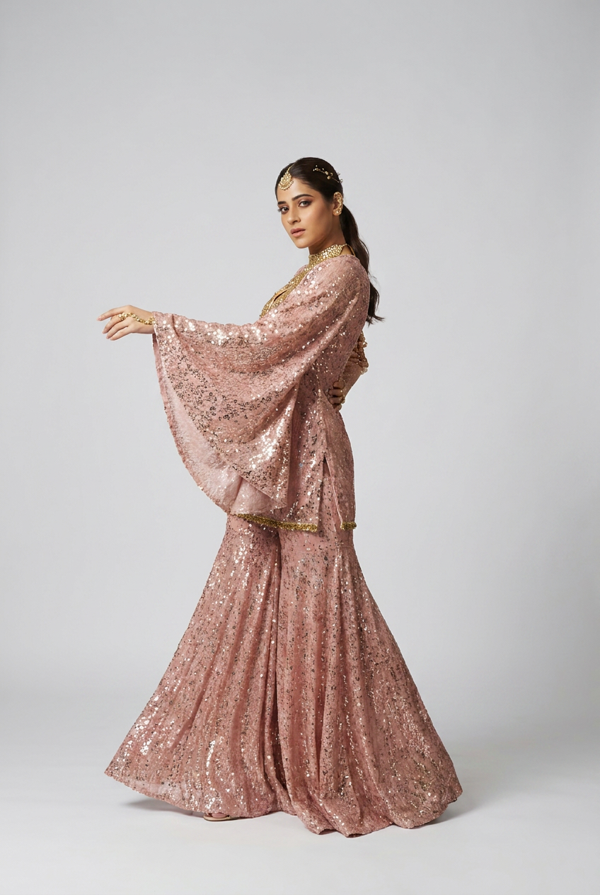 kurta and sharara set