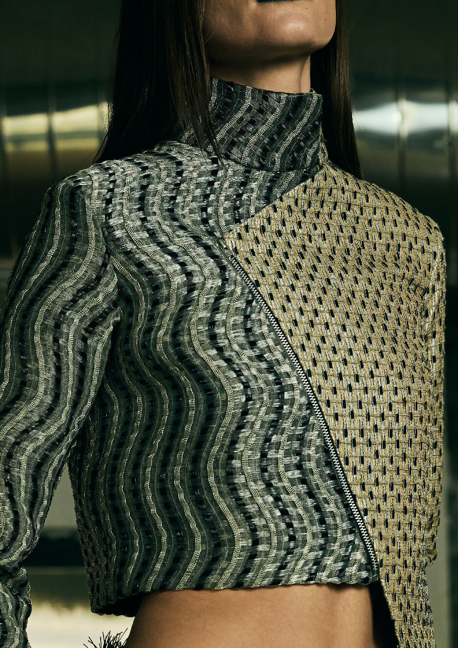 The Razor Wave Textured Jacket