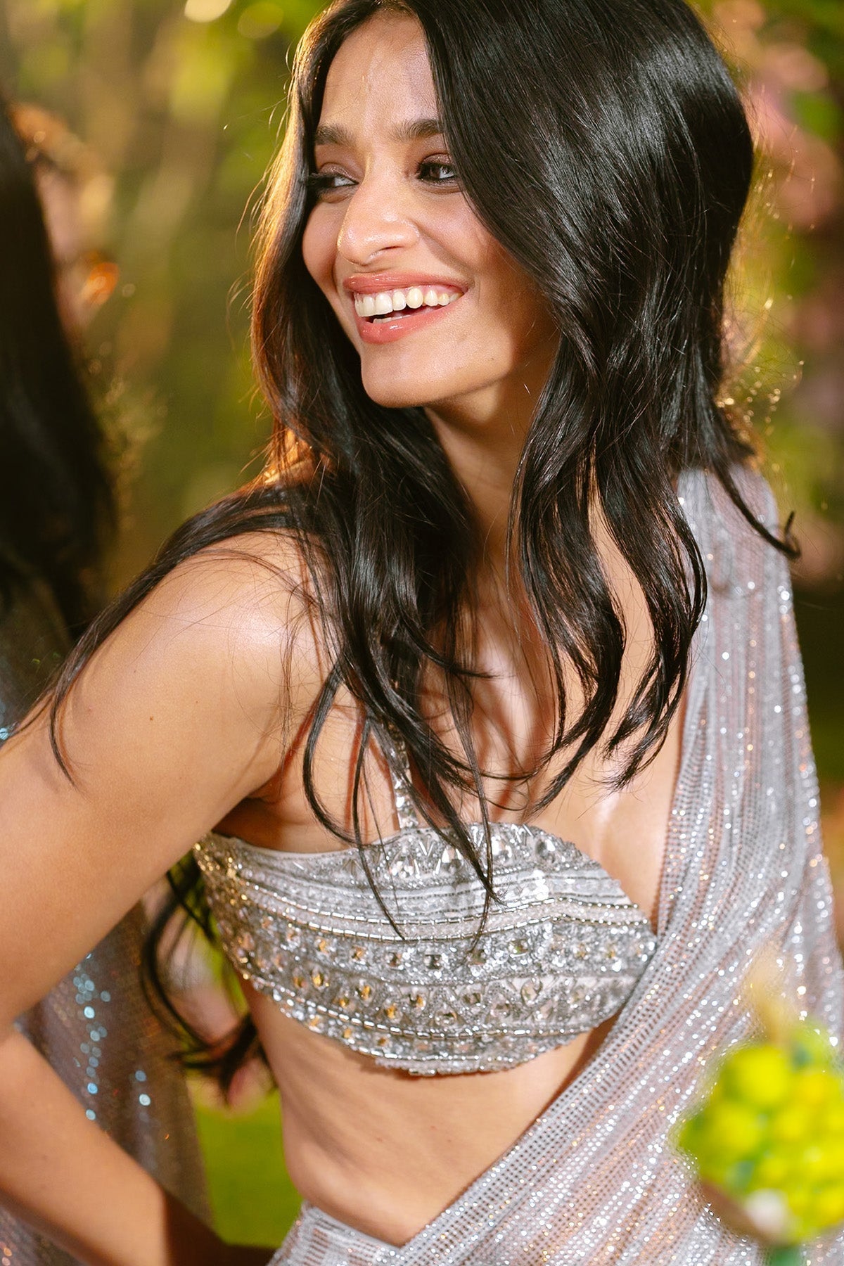 Celestial Stride Saree Set