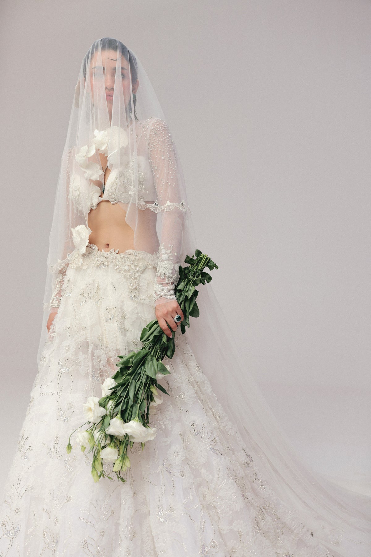 A WHITE WEDDING LEHENGA 11