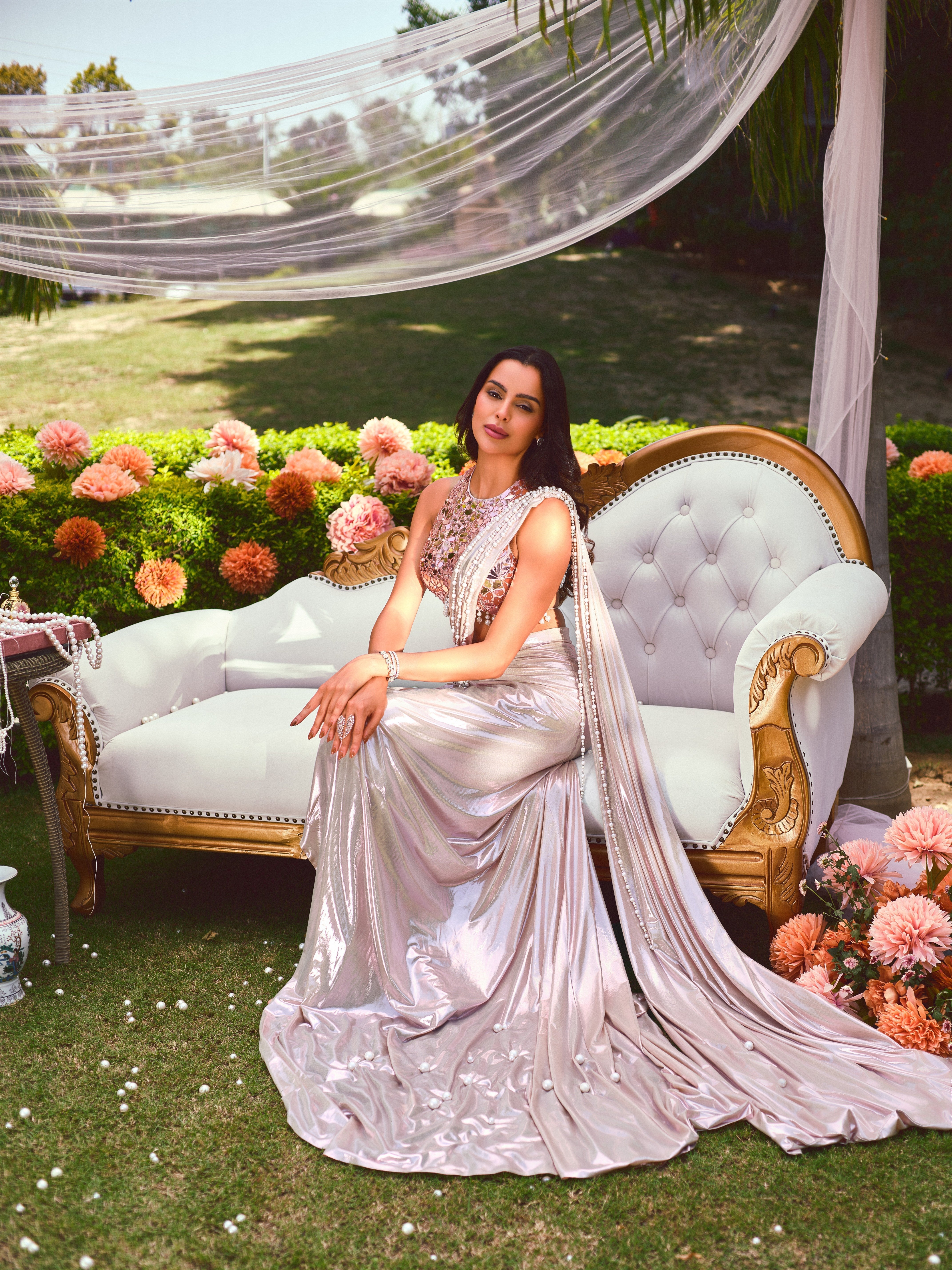The bridesmaid diaries saree set