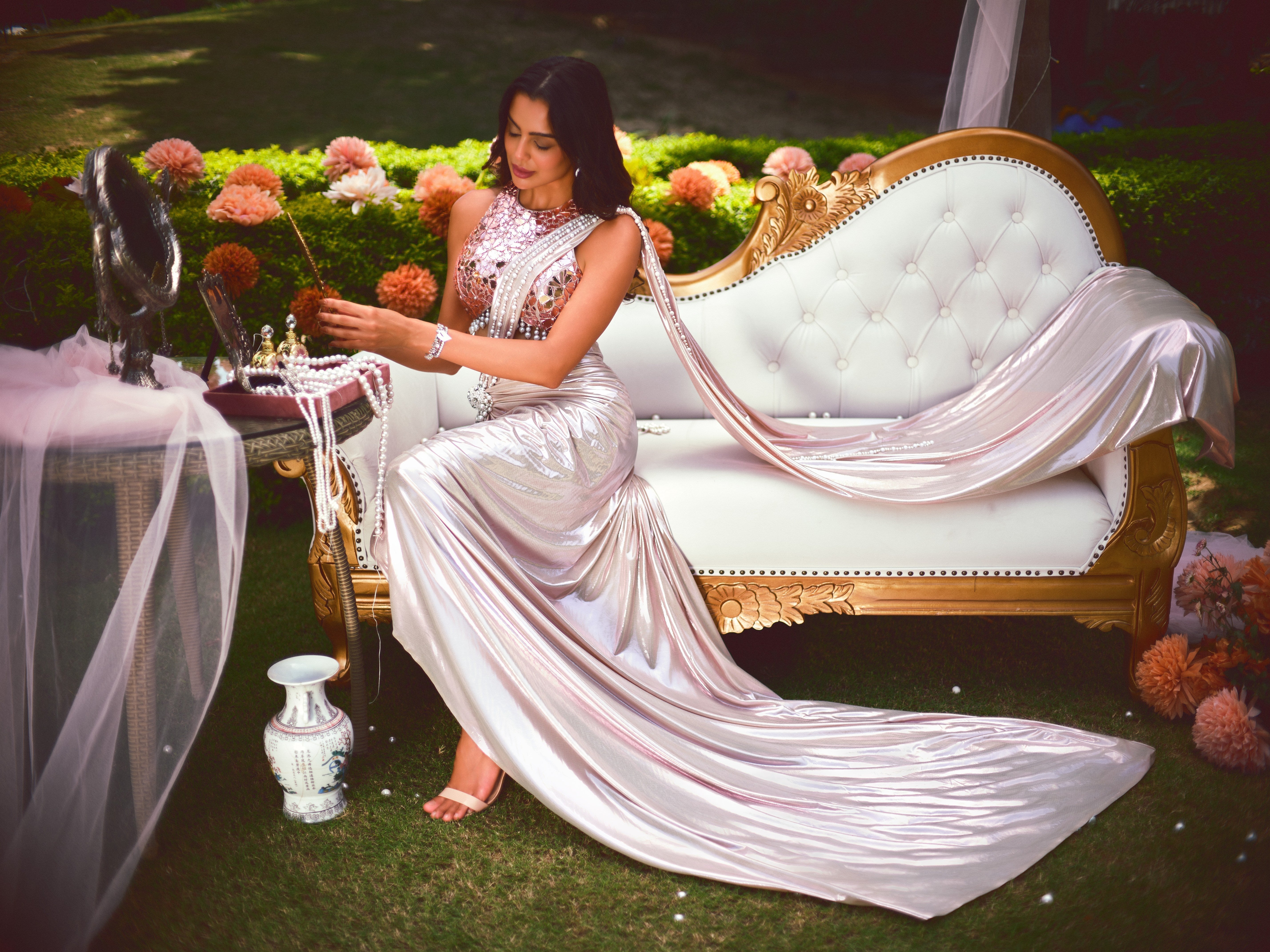 The bridesmaid diaries saree set