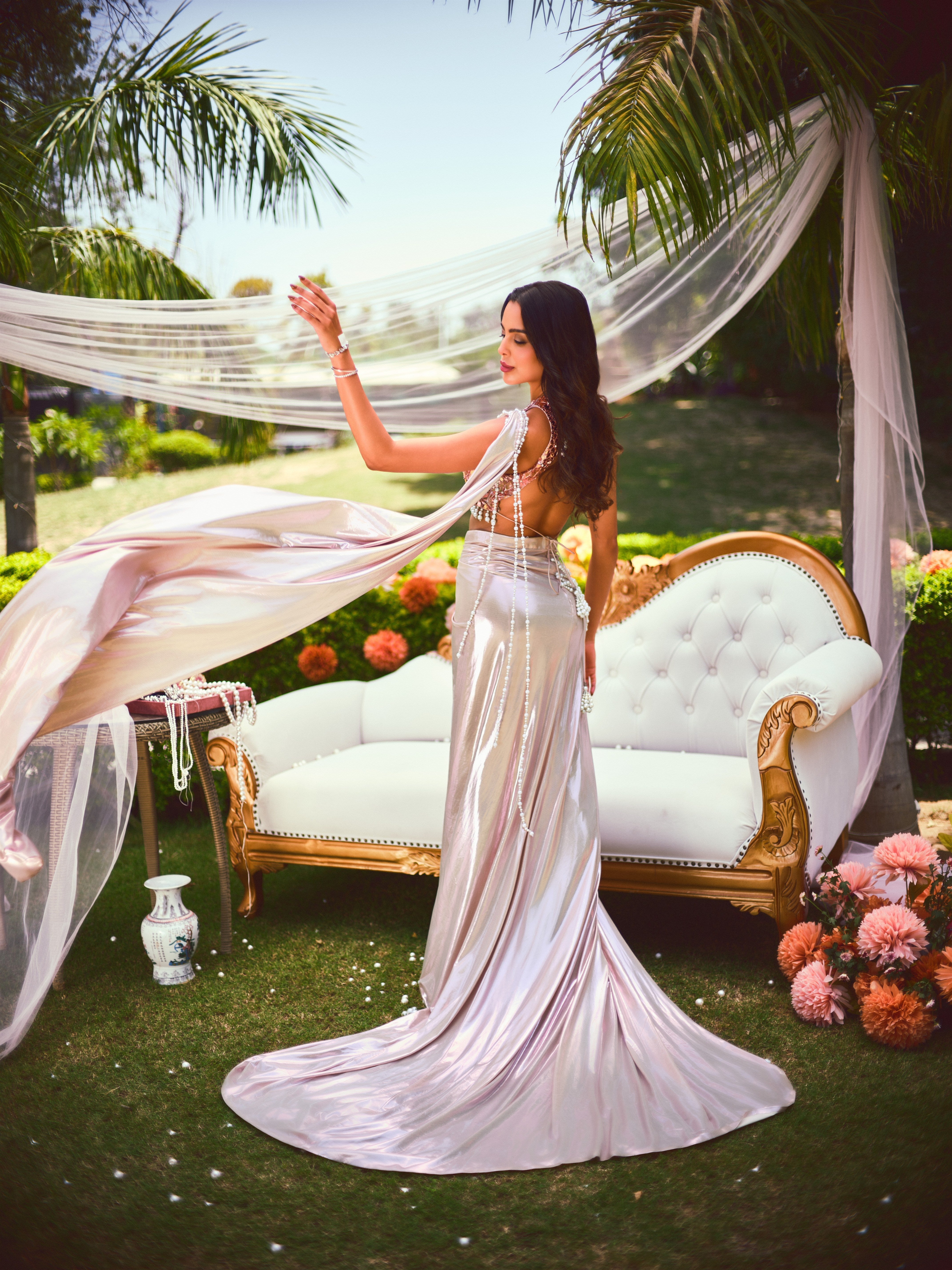 The bridesmaid diaries saree set