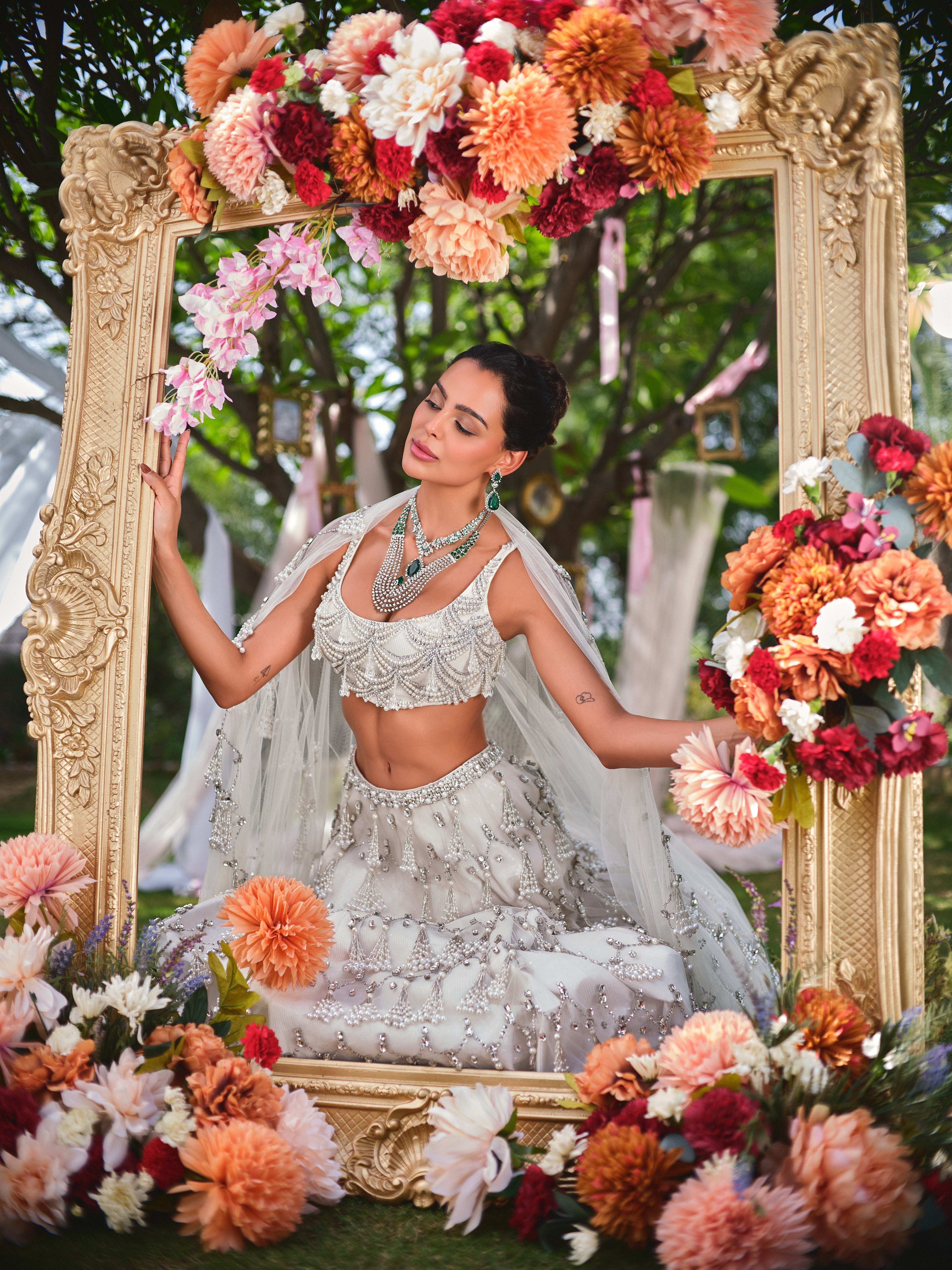 The forever begins lehenga set