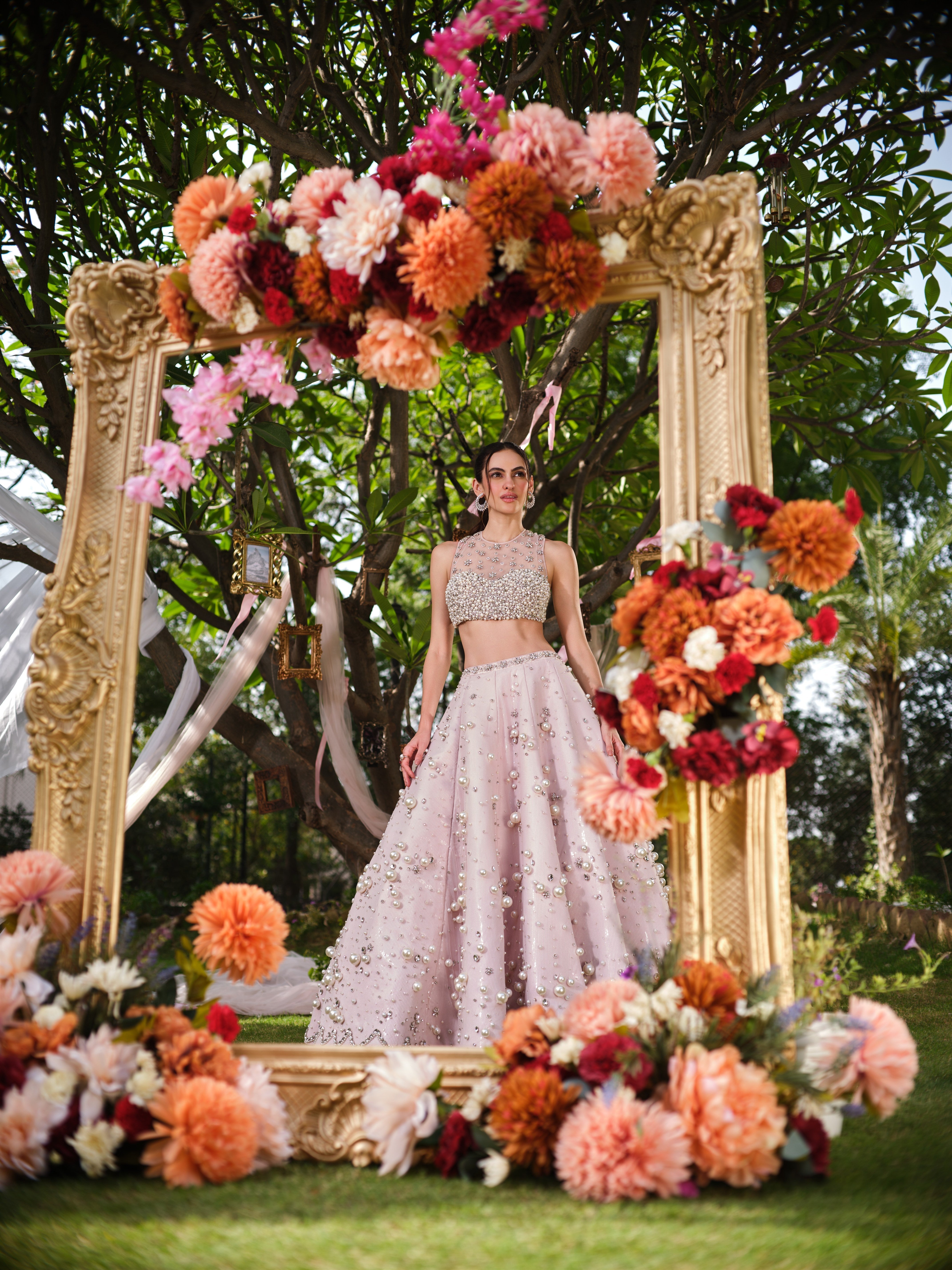 The vow affair Lehenga Set