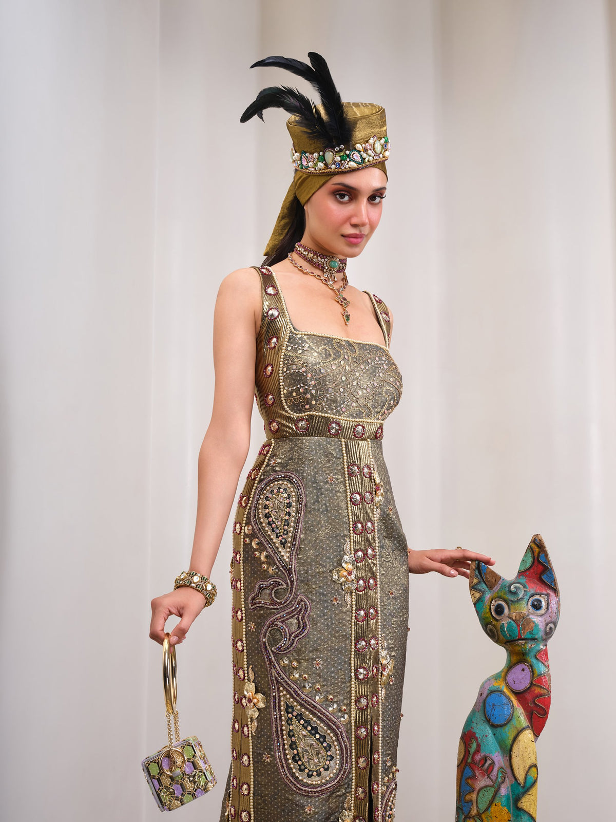 Mystique Moment – green dress by Papa Don't Preach by Shubhika