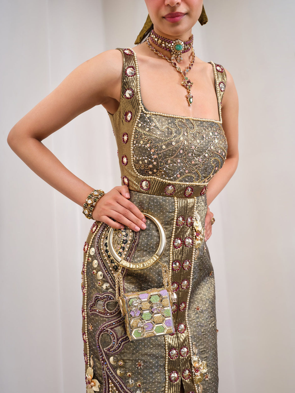 Mystique Moment – green dress by Papa Don't Preach by Shubhika