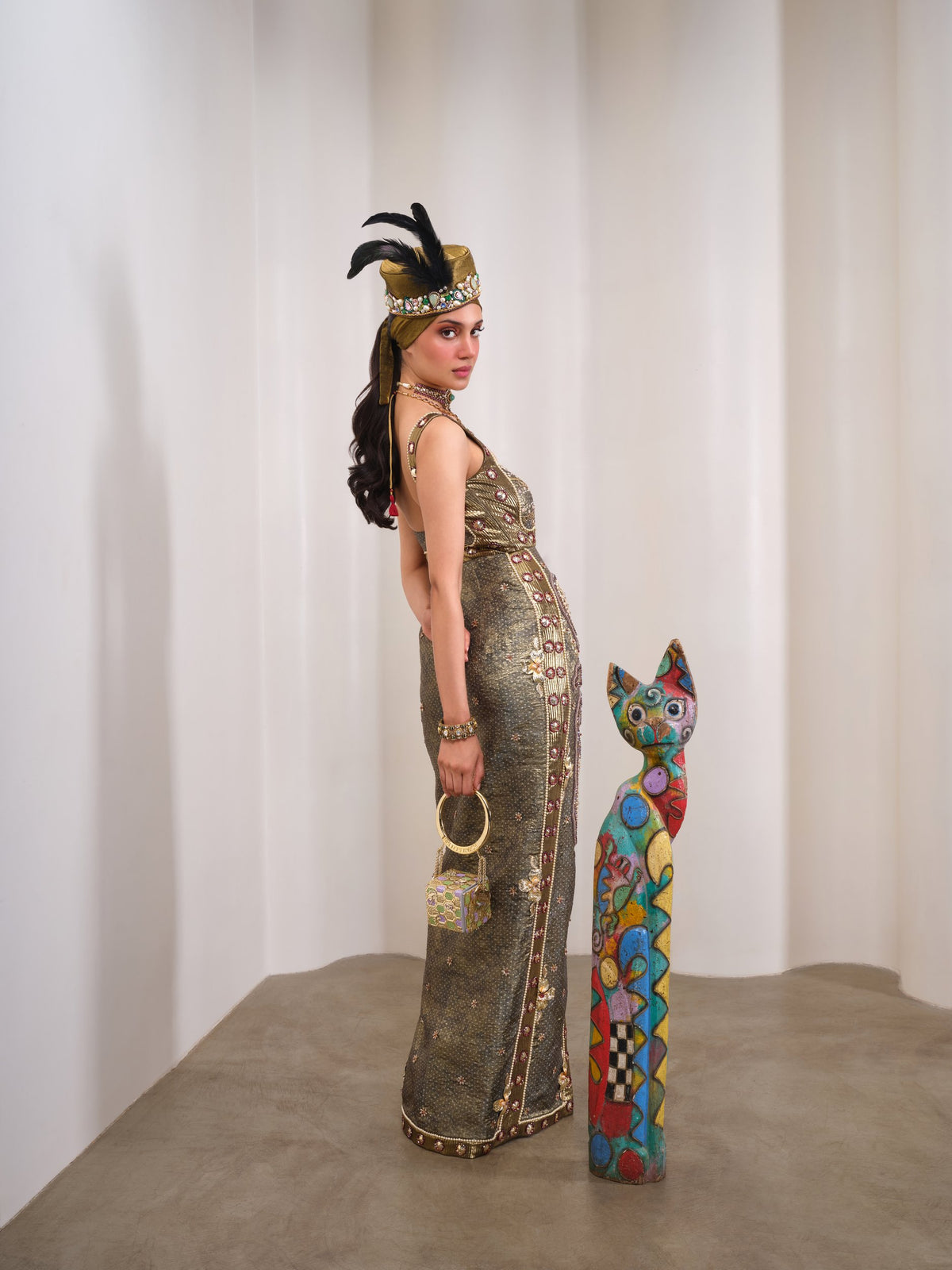 Mystique Moment – green dress by Papa Don't Preach by Shubhika