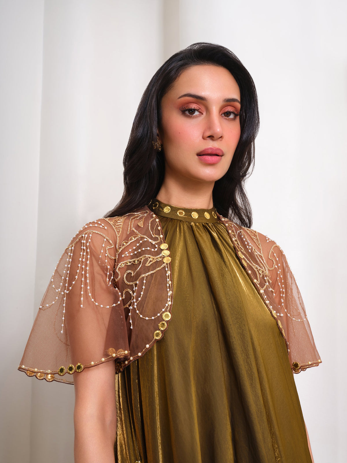 Molten Glow – gold kurta set by Papa Don't Preach by Shubhika