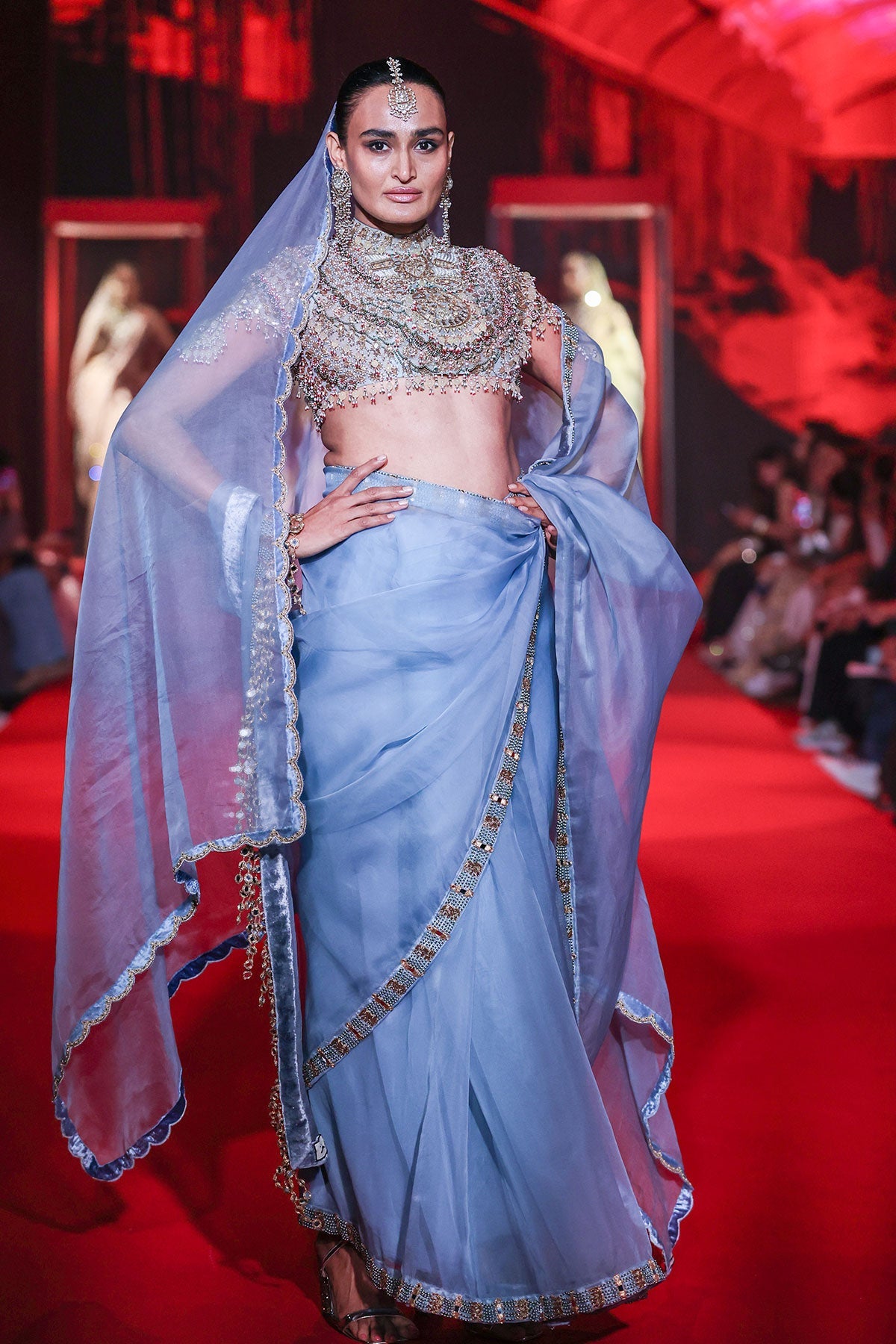 Neelambara Saree Set