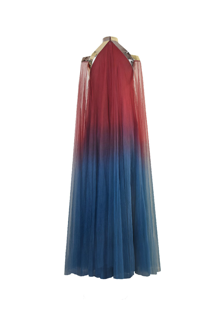 Halter Tulle Layered Dress