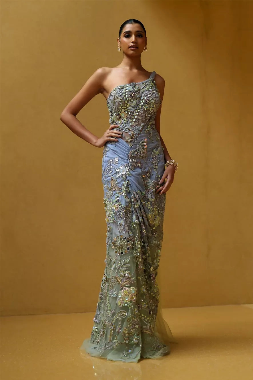 Mirae Shimmer Swarovski Gown