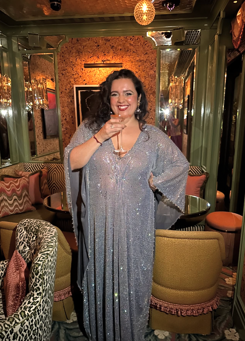 Florida Purplewing kaftan