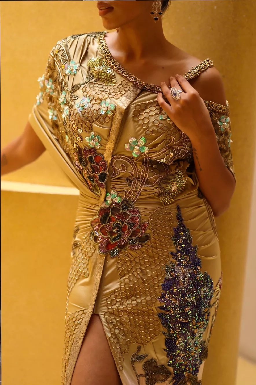 Amrika | Moledro | Cocoon Pink One-Shoulder Dress