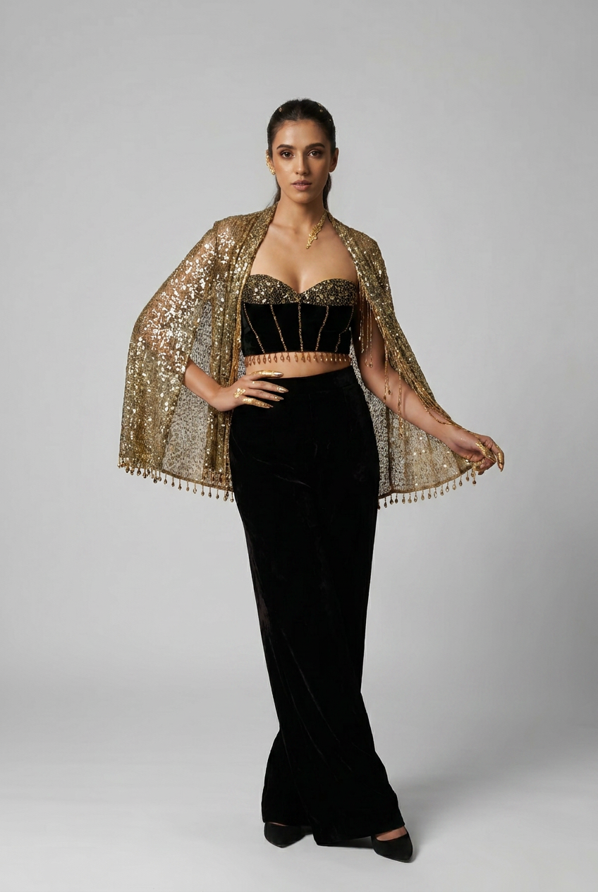 Tassel Cape Jacket