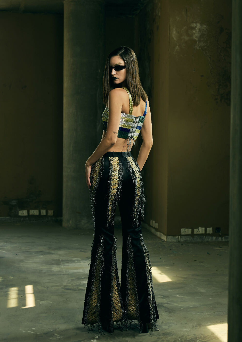 The Glass & Metal Sculpted Bustier