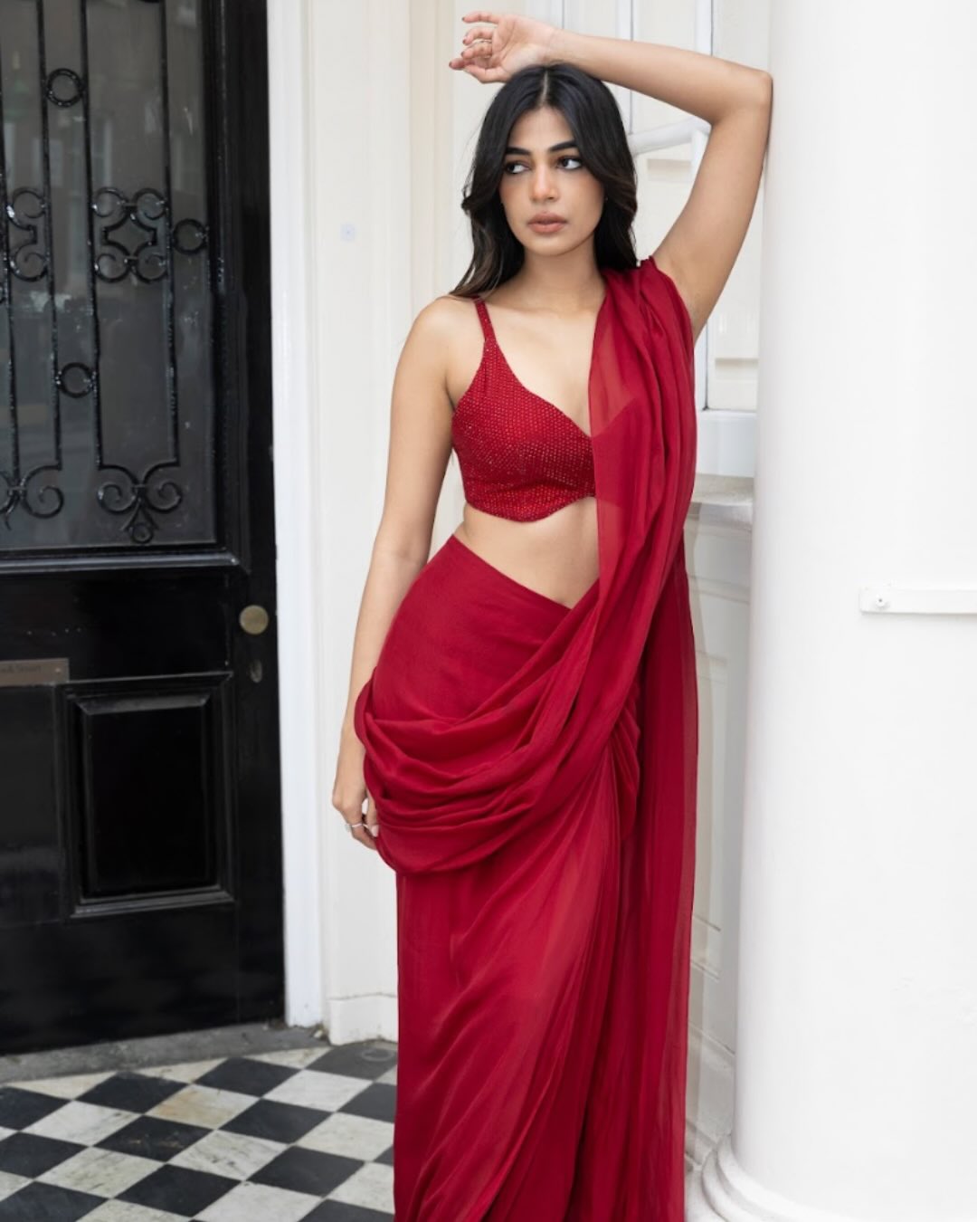 Jaimie in Burgundy Red