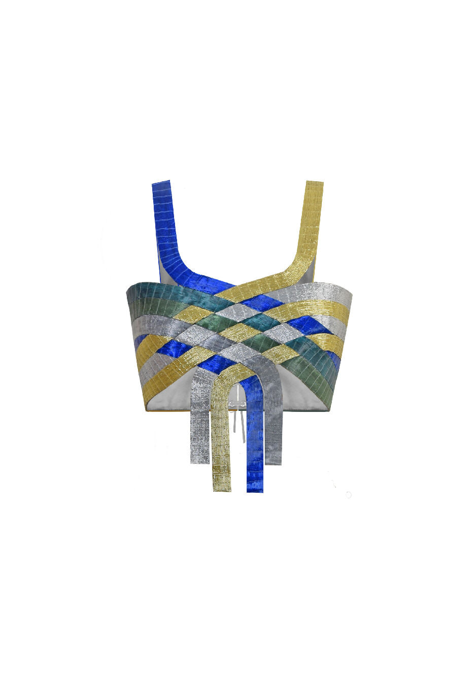 The Glass & Metal Sculpted Bustier