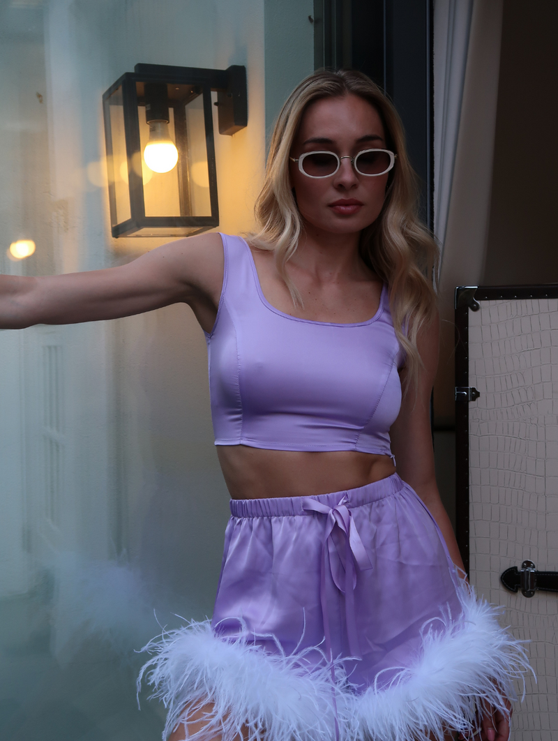 Dina Shorts Purple