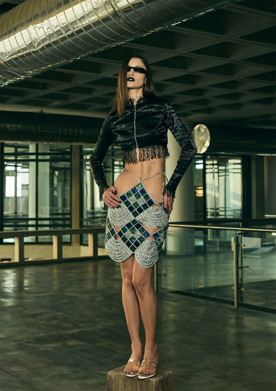 The Dark Glass Biker Jacket