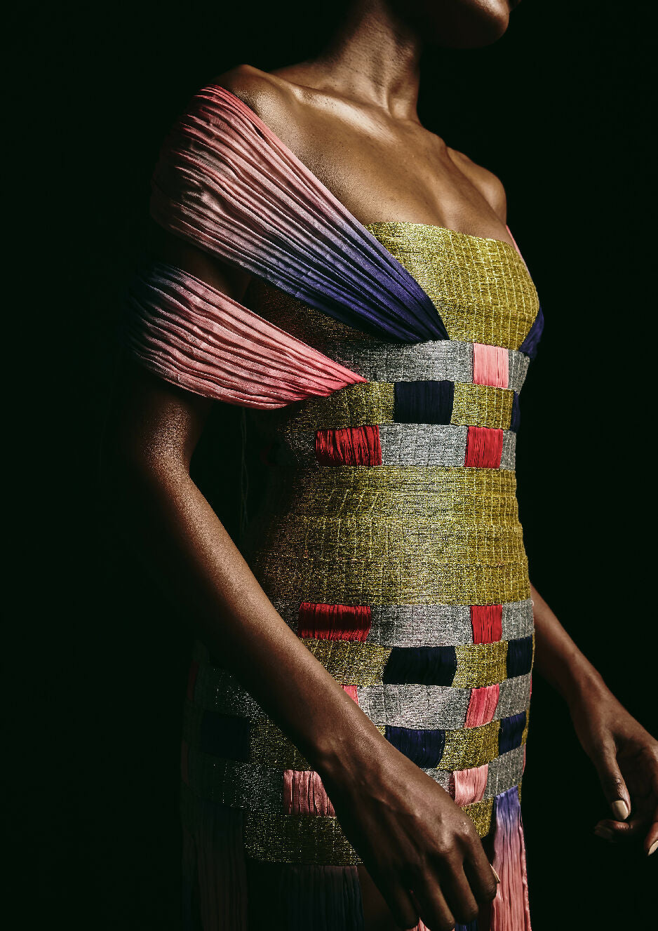 Sculpted Interlace Dress