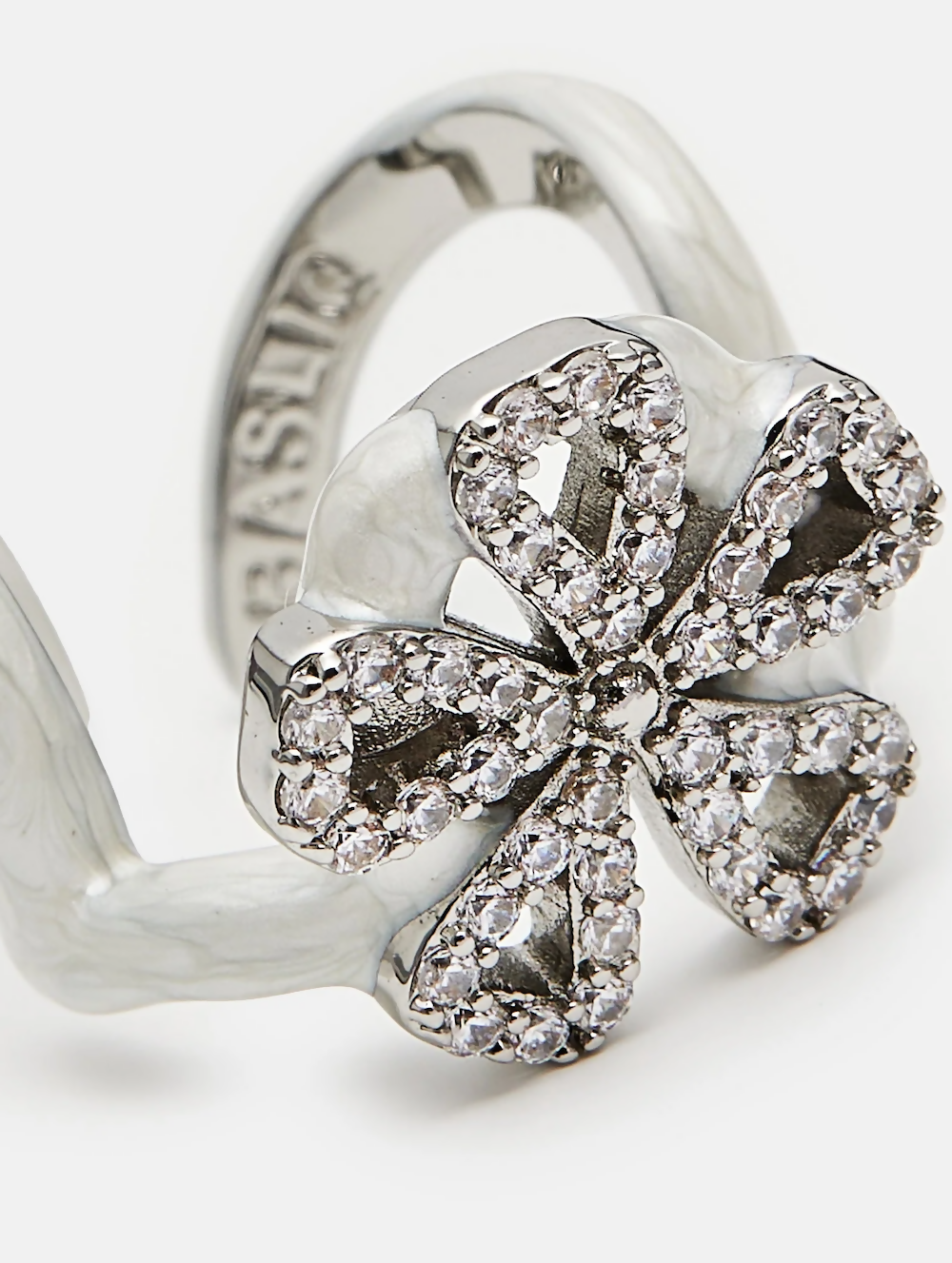 Snowflake Ring - Silver Red or White