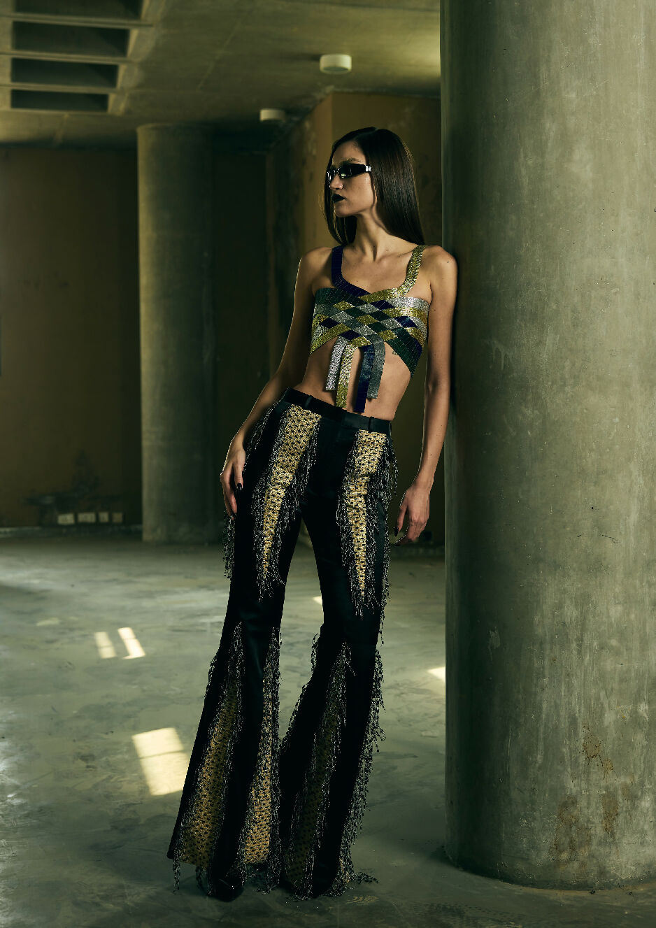 The Glass & Metal Sculpted Bustier