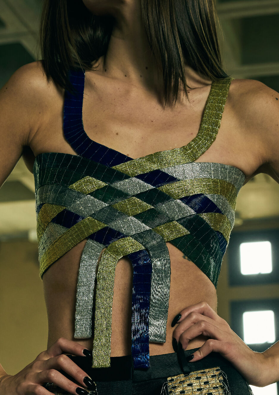 The Glass & Metal Sculpted Bustier