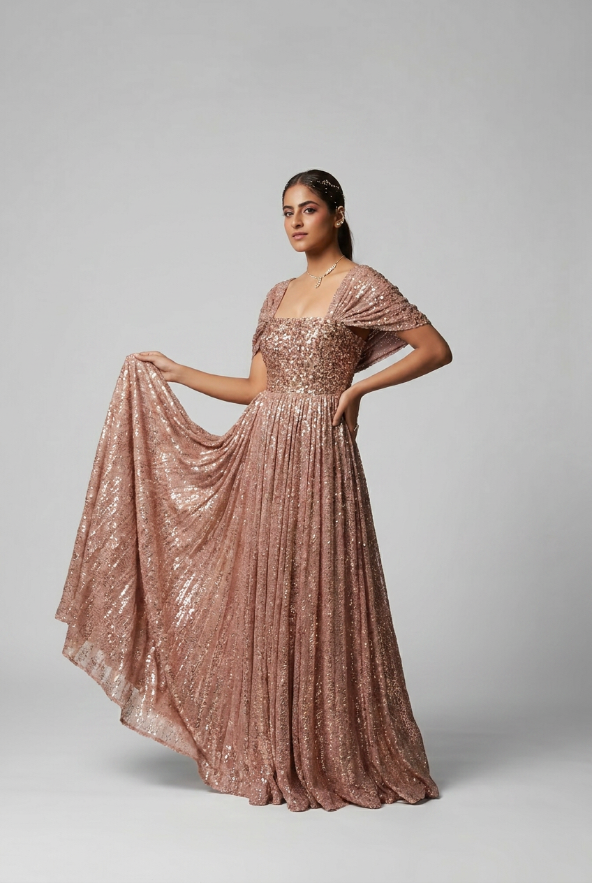 Corset Anarkali Dress