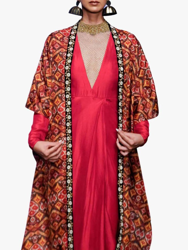 Habudai dress and cape